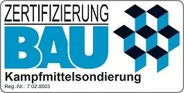 Zertifikat Kampfmittelsondierung