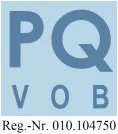 Zertifikat PQ VOB