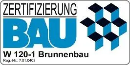 Zertifikat W 120-1 Brunnenbau